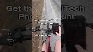Biking has never been so easy #BikeLife #PhoneHolder #CyclingGear #RideConnected #BikerTech