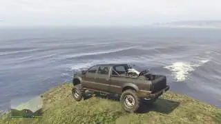 HOW TO LOAD FOUR WHEELER INTO LIFTED TRUCK (gta v)