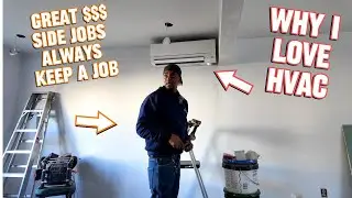 why I love my job / Hvac mechanic....side jobs $$$$