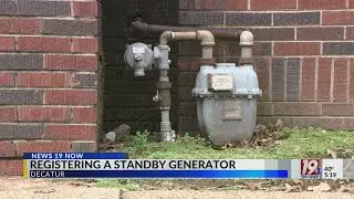 Registering A Standby Generator | December 3, 2025 | News 19 at 5:00
