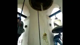 Repique de campanas en santuario del señor de la misericordia en tepatitlan