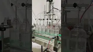 ZONESUN Automatic 6 Heads Magnetic Pump Liquid Filling Machine