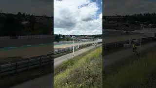 2025 Brno MotoGP riders close fly-by
