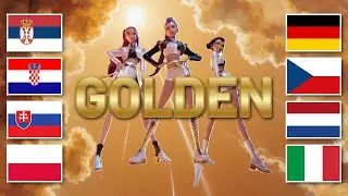 GOLDEN | KPop Demon Hunters | Serbian,Croatian,Slovak,Polish,German,Czech,Dutch,Italian