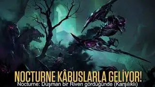 Runeterra Türkçe Seslendirme: Nocturne'nin ve Nocturne'ye Söylenen Tüm Replikler
