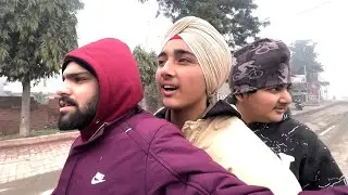 Day 2 - Bachke Bachke shoot  | Gurnaaz chahal | Kanav Sharma | daily vlog challenge 🎥