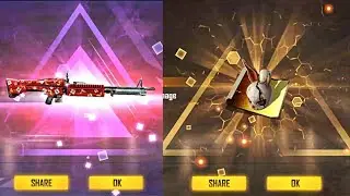 I Got Santa M60 & Bunny Blueprint in 50% Discount Luck Royale || Free Fire Winterlands Event