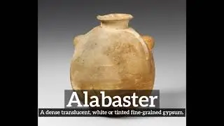 What is Alabaster? | How to Say Alabaster in English? | How Does Alabaster Look?