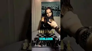 Dieses M&auml;dchen hat das Schachspiel leicht gewonnen ♟️🏆