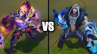 Dark Star Sylas vs Freljord Sylas Skins Comparison (League of Legends)