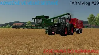 FARMVlog #29 - OPĚT NÁM ŽNĚ ZAČALI DNESKA JEČMENY S JOHN DEERE T660i HILLMASTER