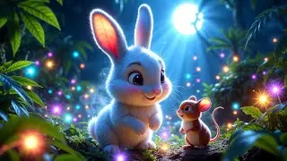 Magical Rabbit & Mouse Friendship 🐰✨ | Heartwarming Jungle Story | Disney Style Magical Story 