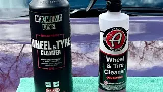 Maniac Line vs Adam's Polishes- wheel and tire cleaner battle!