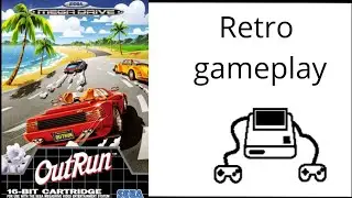OutRun (Genesis) gameplay no commentary 
