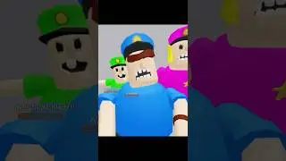 escape the prison roblox game in real life #roblox #policetycoon #obby