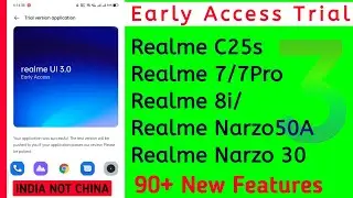Realme Ui 3.0 Early Access New Form Trial Update Rollout | Realme Ui 3.0 Trial Update March 2022