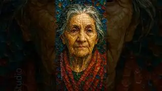 Mosaic Art Portrait #violin #viralvideo #mosaic #artwork