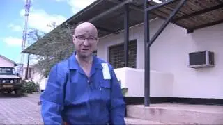 Tanzanite outside mine