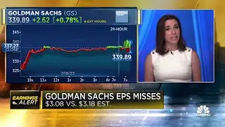 Goldman Sachs misses on profit after hits from GreenSky, real estate