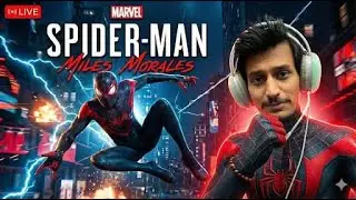 Spiderman Miles Morales Completed Babyyy I Abbh Hoga Valorant I Crux is Live
