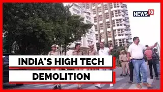 Noida Twin Towers Demolition Live Updates | Supertech Building Destruction News | English News