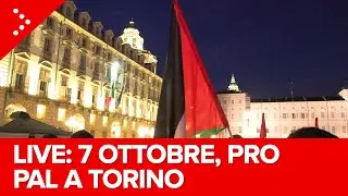LIVE Torino, manifestazione pro Palestina vietata nell'anniversario del 7 ottobre: diretta video