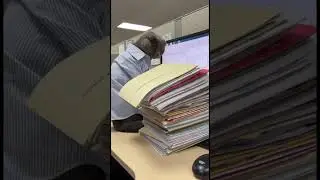 Cat Office Organizer - Purrfect Paper Management! 🐱📂👔✨
