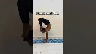Handstand to Pinch Mayurasana to Poorna Salabhasana | Yoga Flow #yogaflow #handstandflow #viralshort