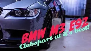 BMW M3 E92 Clubsport! The best Clubsport-Spec! | Laptime-Performance