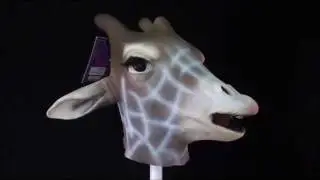 Giraffe Mask - HalloweenAsylum.com
