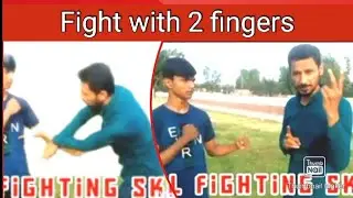 karate fight with two fingers | Kungfu Skills | Kungfu Practice