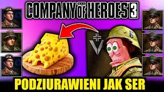Wrogowie DZIURAWIENI niczym SER! | CoH3 3v3