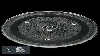 12.5 inch(318MM) Microwave Turntable Plate Microwave Cooking Tray Compatible for GE