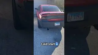 Diablo 93 Octane Tune Cold Start🥶#viral #hellcat #shorts