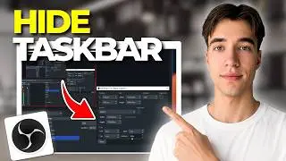 How To Hide Taskbar, Dock, And Title Bar In OBS Screen Recordings On PC And Mac | Tutorial 2026