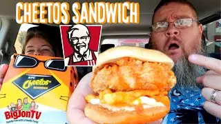 KFC's Cheetos Sandwich || W/ Bonus Stop!! || Drive Through Thursday