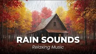 Rustic Hillside Cabin with Rain | 12 Hour Sleep Video for Deep Relaxation & Insomnia Relief