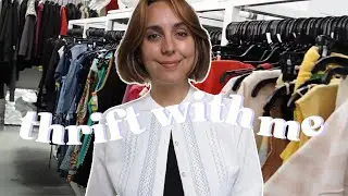THRIFT WITH ME + Try on Thrift Haul || 2 different thrift stores in Brunswick, Melbourne