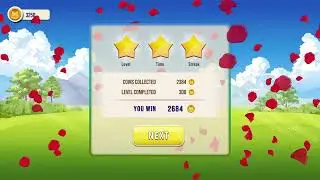 Solitaire TriPeaks Flowers - Smell the Roses (Bronze Trophy)