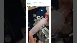 Screen Printing on Plastic Containers #meditekprintingsolutions #printingservice #container