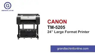 CANON TM-5205 LARGE FORMAT PRINTER