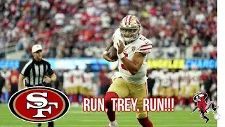EVERY Trey Lance run from 2022