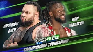WWE Speed: Bronson Reed vs Kofi Kingston - WWE2k25 Universe Mode 