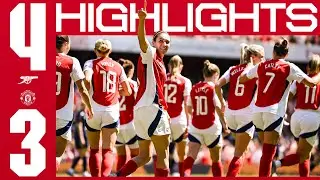 BIG WIN! | HIGHLIGHTS | Arsenal 4-3 Manchester United | WSL | Kelly, Mariona, Maanum, Little | WSL