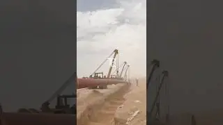 Saudi Aramco 48&rdquo; pipeline project -side boom operators #pipelineoperator #sideboom #pipelinelife