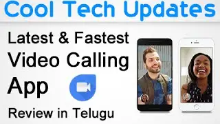 Fastest Video Calling App - Google Duo Review in Telugu