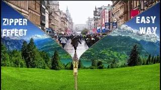 Photoshop Zipper Effects 2021 | Fastest way | Photoshop Manipulation Tutorials