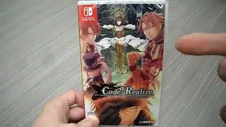 Unboxing Code Realize Guardian of Rebirth Aksys Games Nintendo Switch