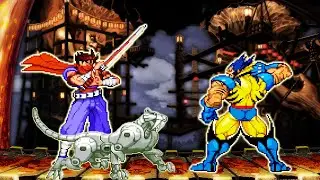WOLVERINE VS STRIDER! THE GREATEST COMBOS ON THE PLANET!