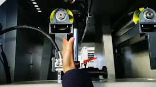 Lacquer sander - How to adjust the sanding belt travelling on top roller